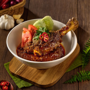 π rendang lamb shank
