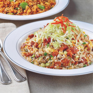 π otak-otak fried rice